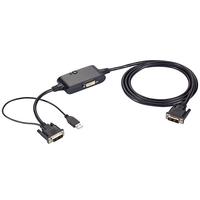 AMS9201A, Extendeur DKM DVI fibre optique – DVI, USB, audio, série - Black  Box