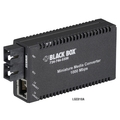 MultiPower Miniature Gigabit Ethernet (1000-Mbps) Media Converter - 1000-Mbps Copper to 1000-Mbps Multimode Fiber